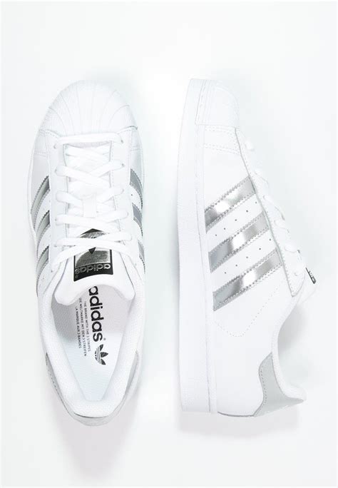 adidas superstar zilver zalando